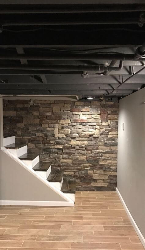 inexpensive_unfinished_basement_ideas