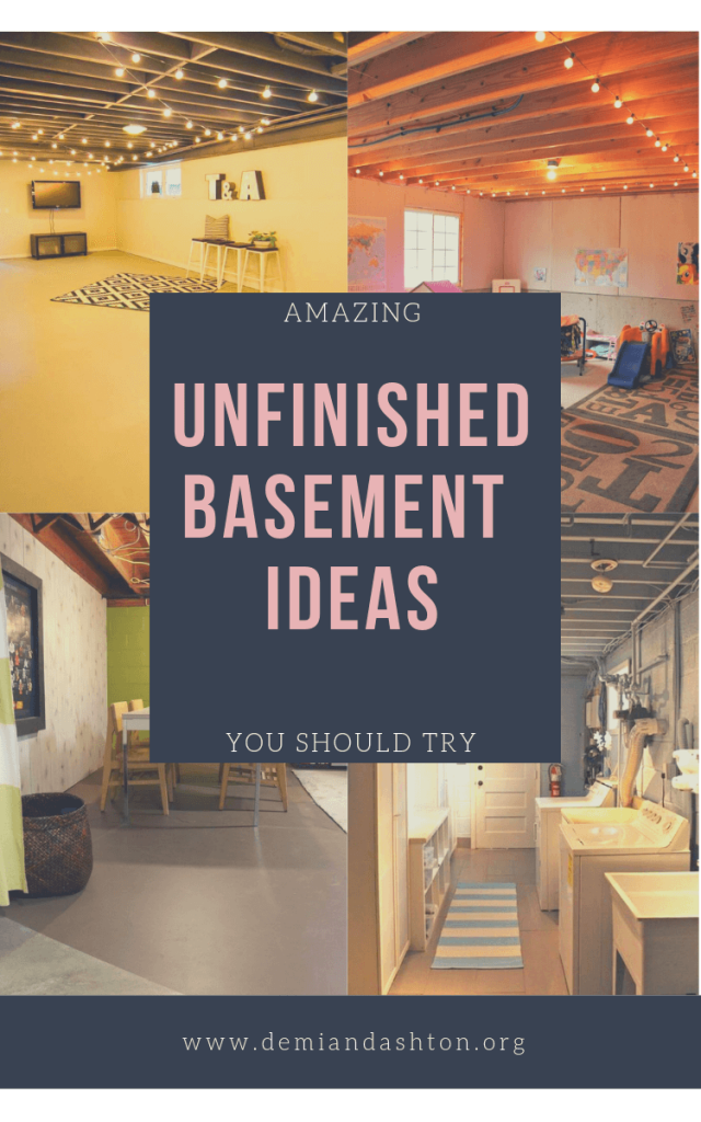 unfinished_basement_ideas