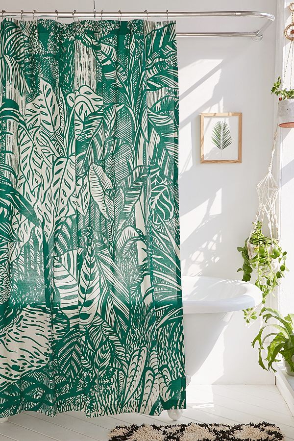 Plants Shower Curtain