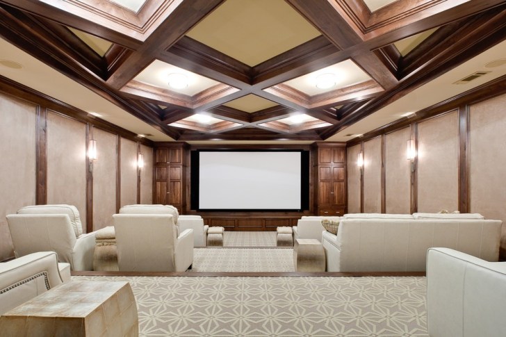 coffered_ceiling_home_theater