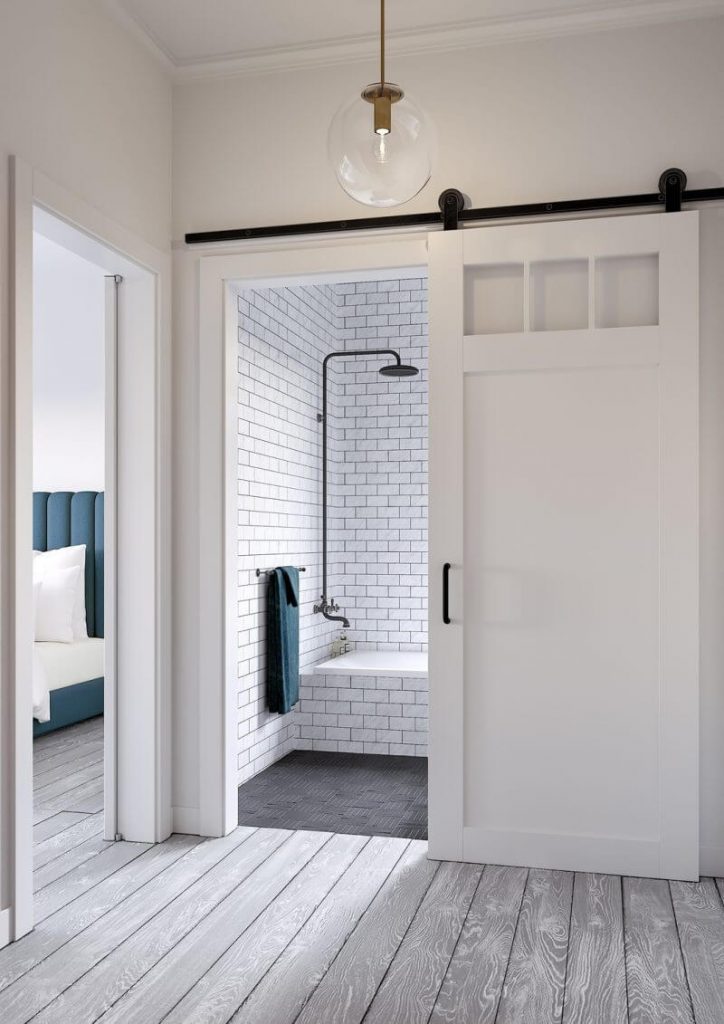 bathroom shower door ideas