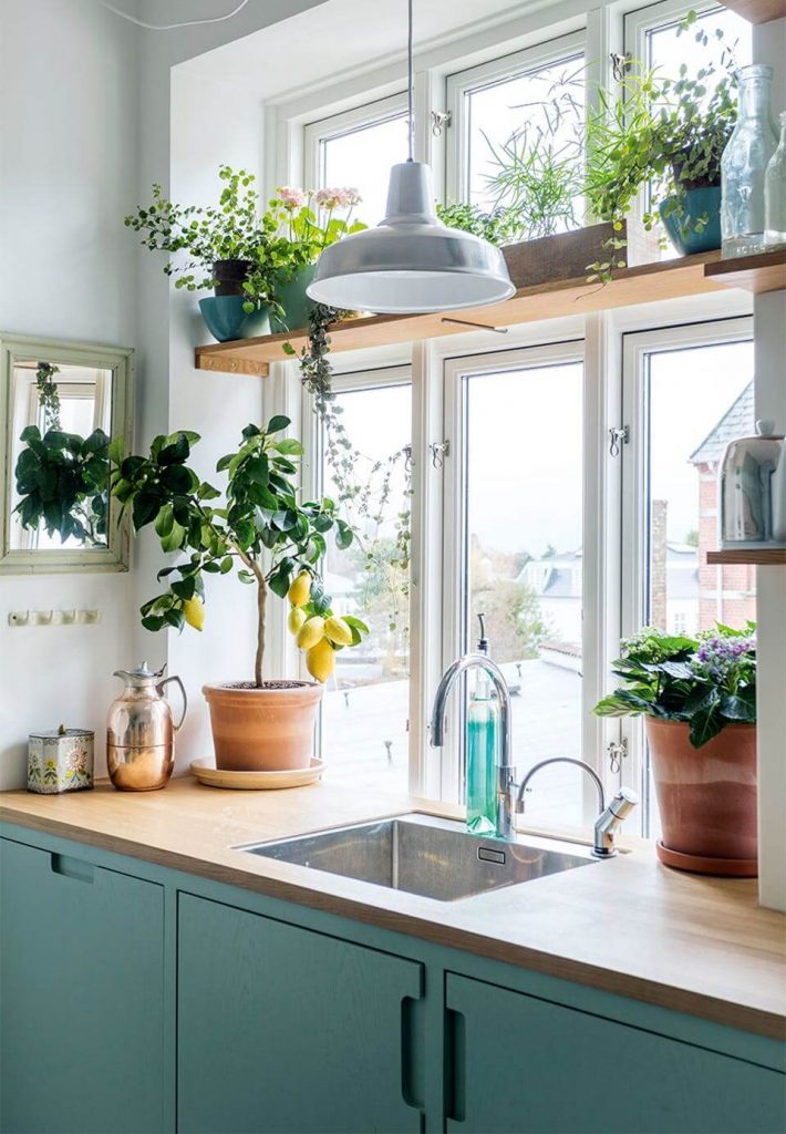 kitchen sink ideas with window
