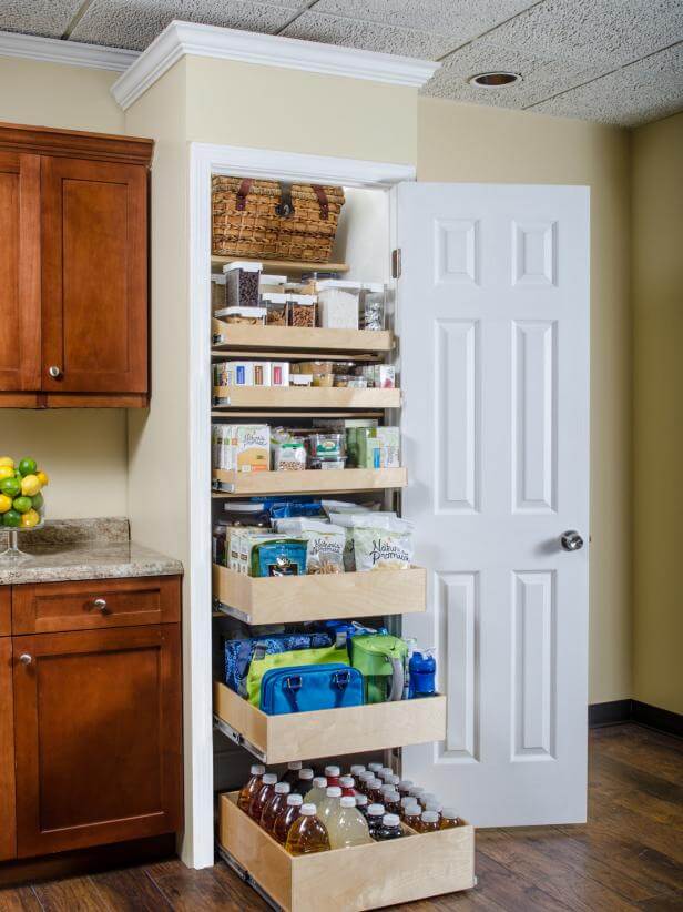 storage ideas for small pantry