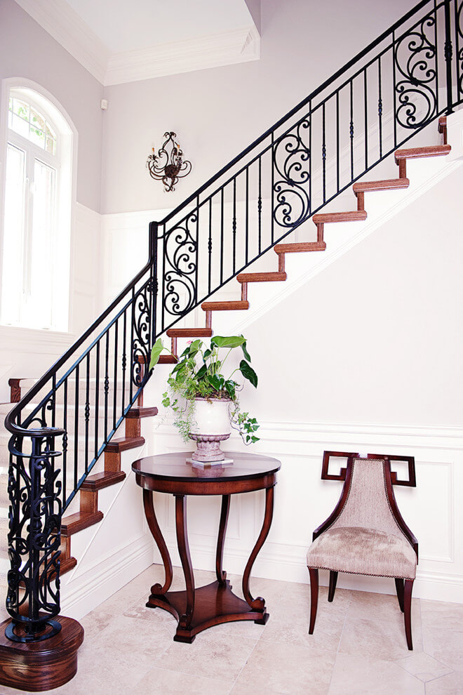 front stair railing ideas