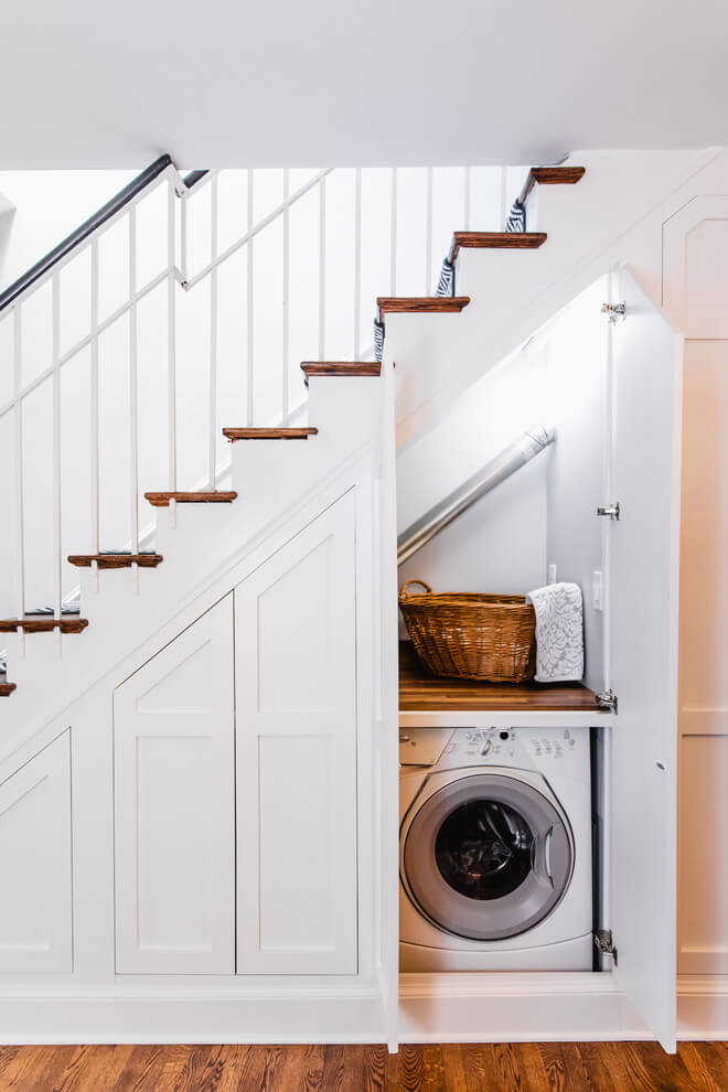 Laundry Room Under Stair Ideas