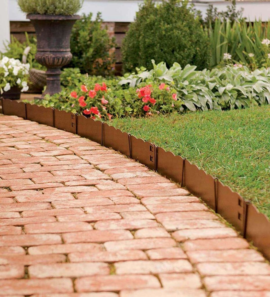 lawn edging materials and ideas