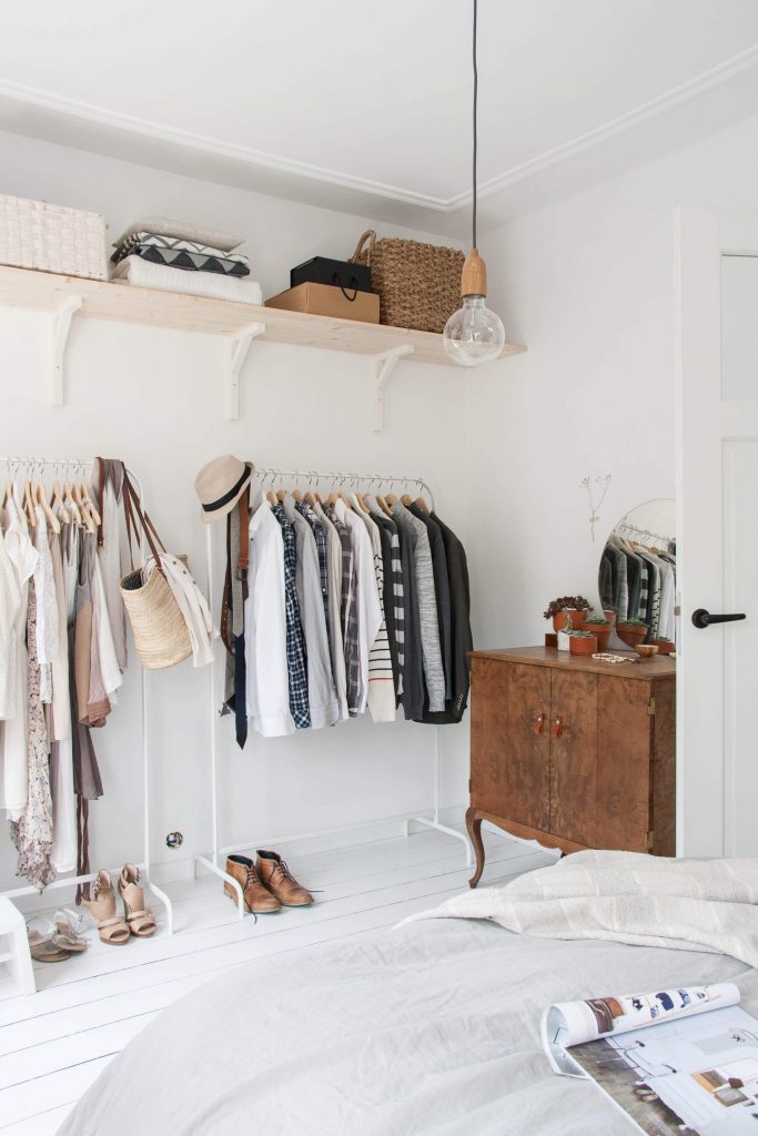 bedroom storage ideas for clothes
