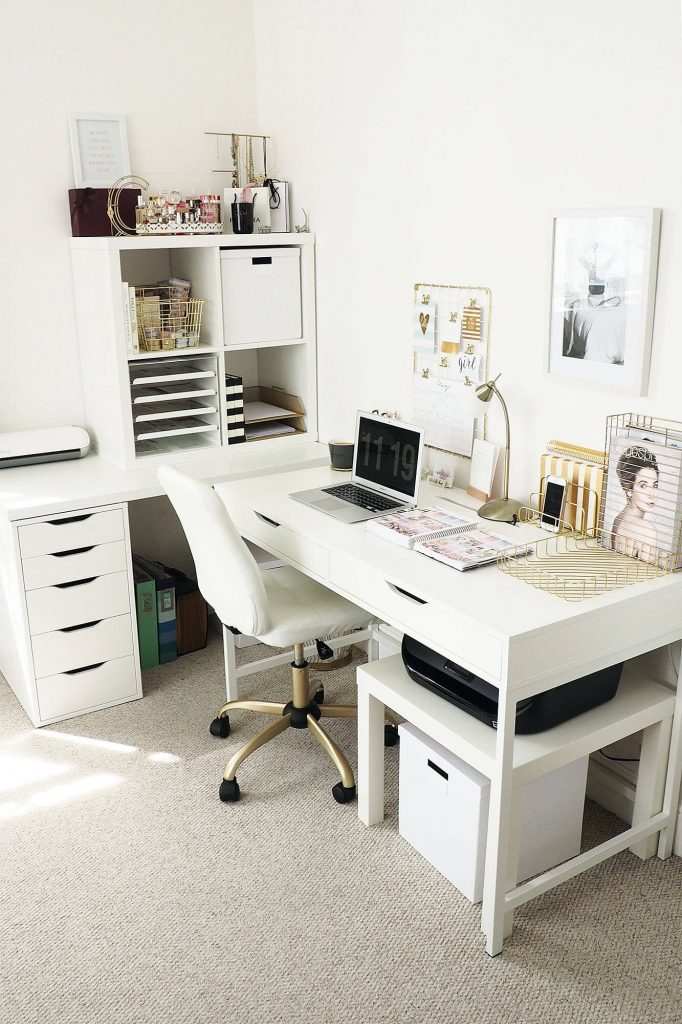 home office corner desk