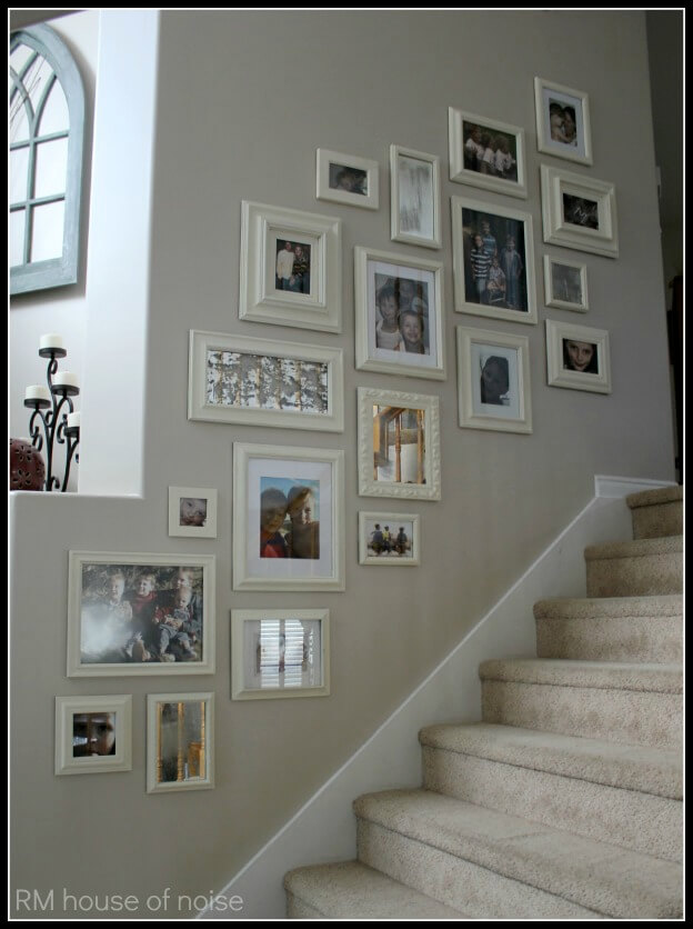 modern staircase wall decor