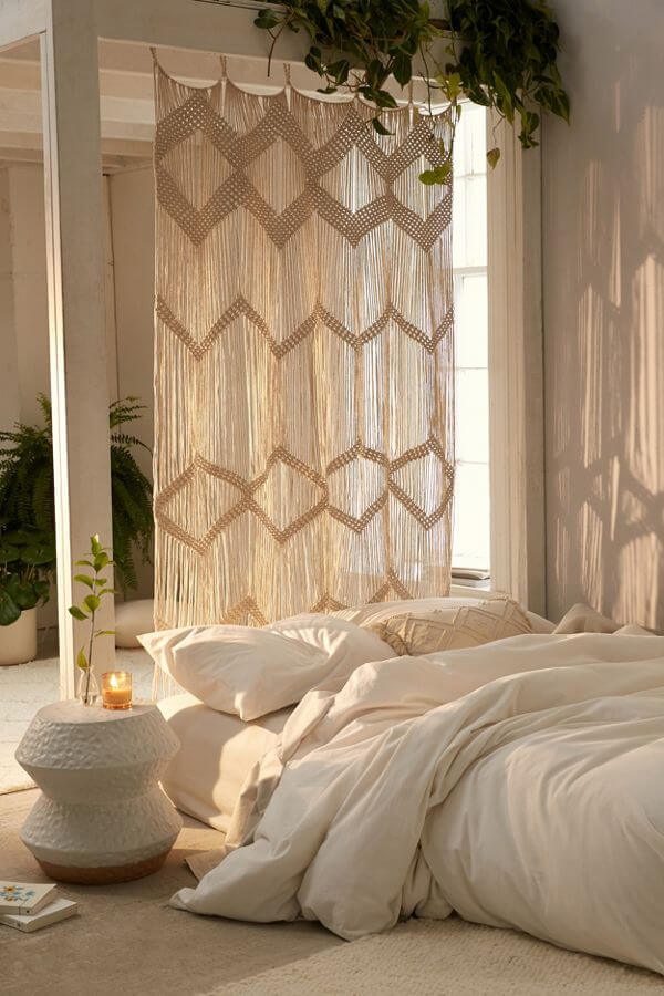 room divider ideas with curtains