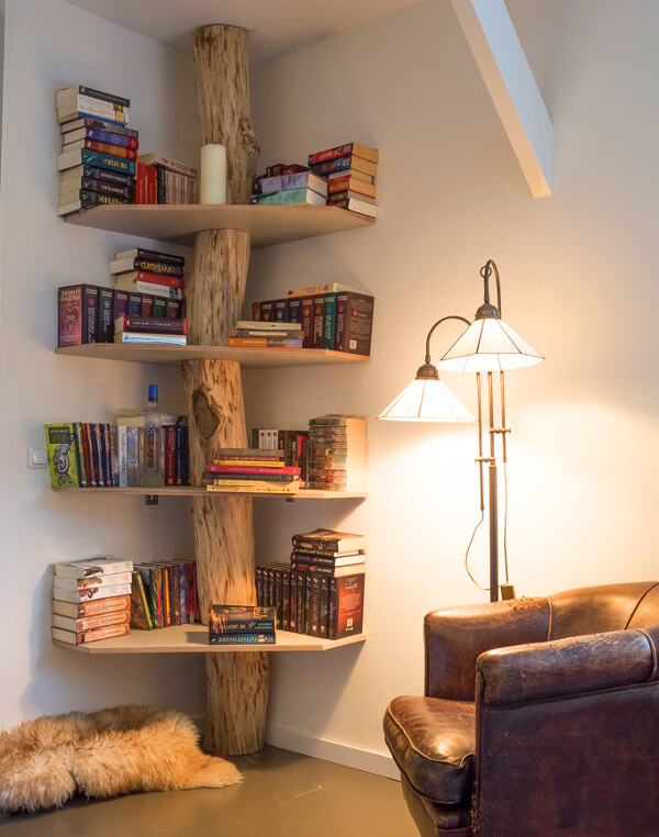 farmhouse bookshelf decor ideas