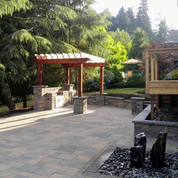 paver patio landscaping ideas