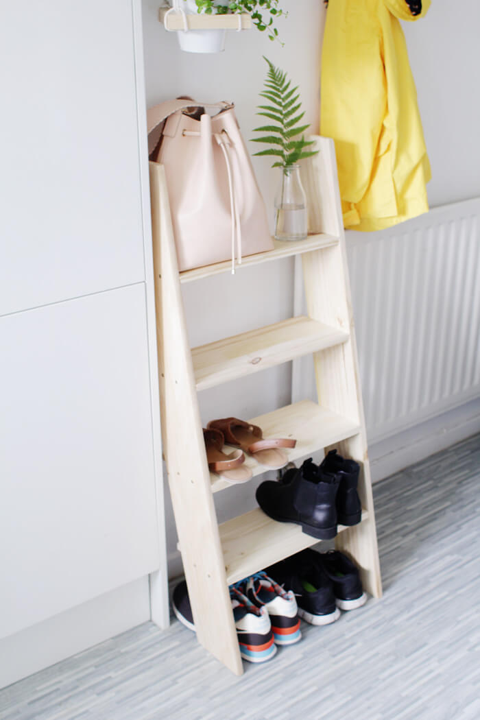 shelves for shoes storage