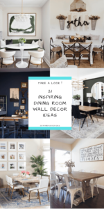 Inspiring Dining Room Wall Decor Ideas