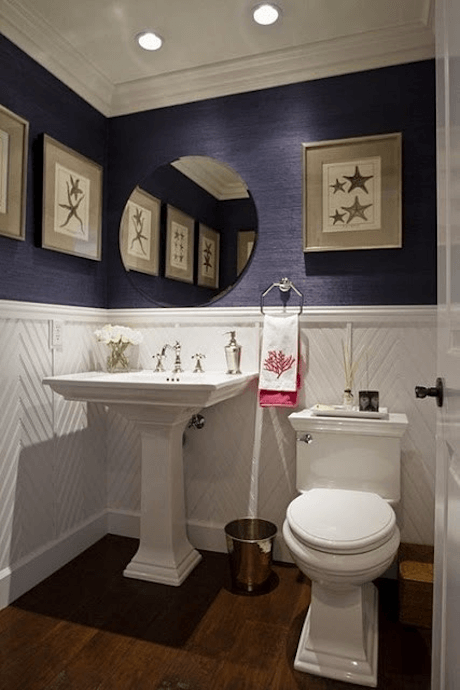 bathroom with wainscoting ideas