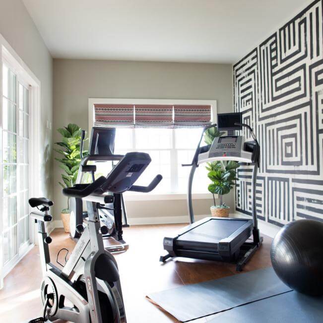 home gym ideas for small room