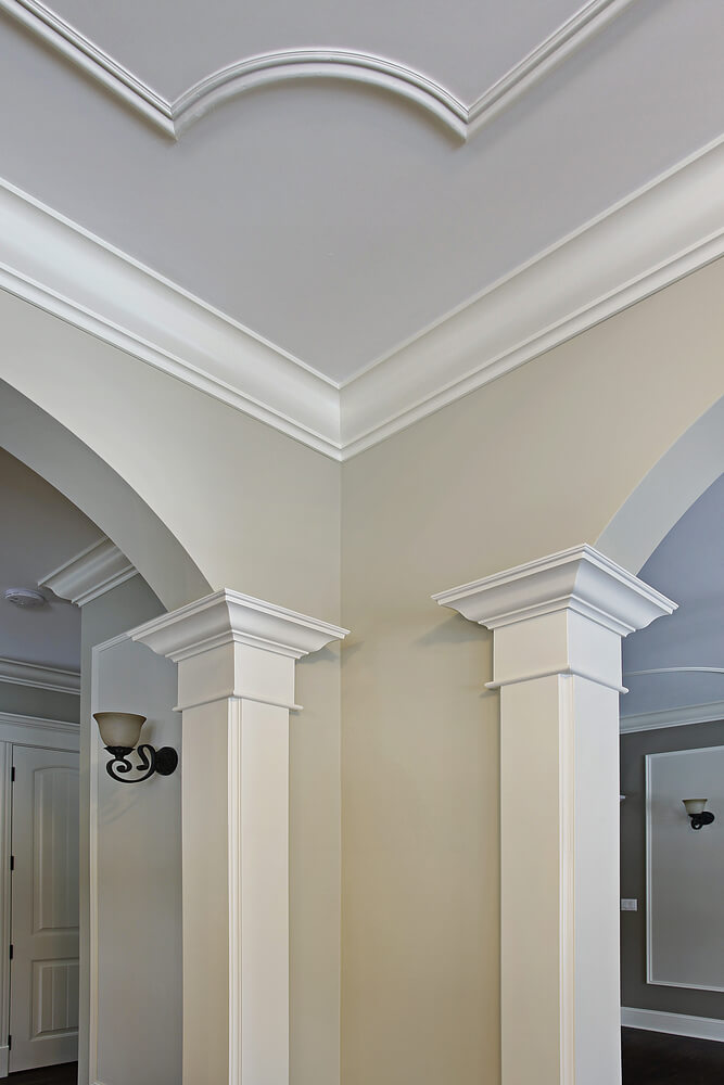 inexpensive crown molding ideas