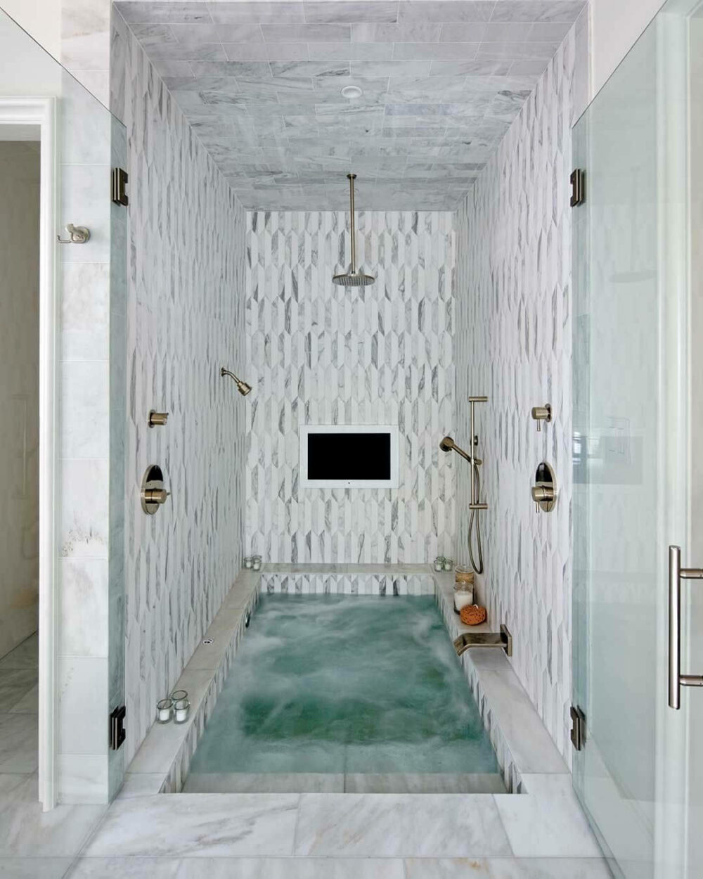 bathroom ideas with tub and shower