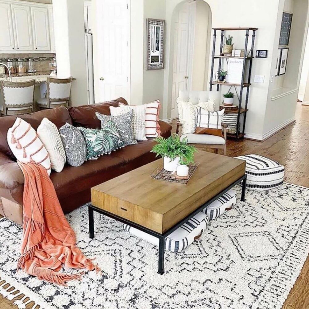 living room rug size ideas