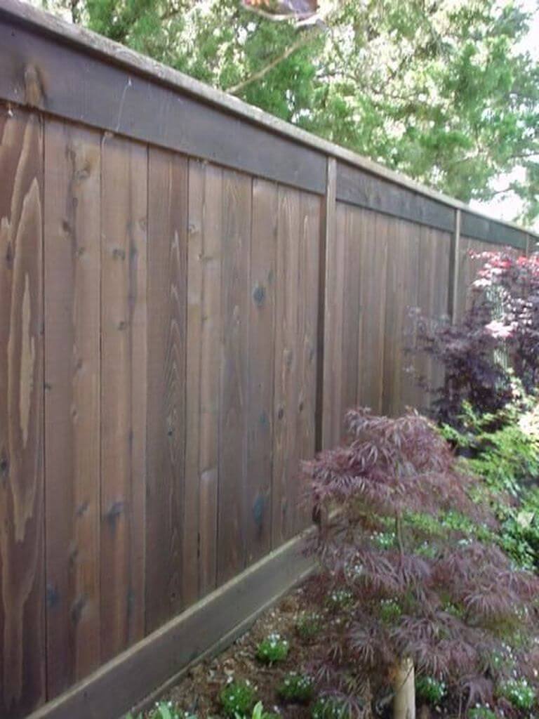 modern wooden fence ideas