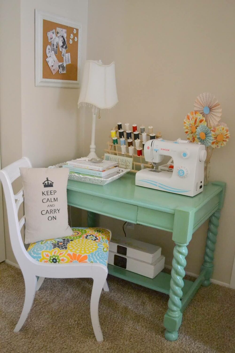 sewing room ideas for a small room
