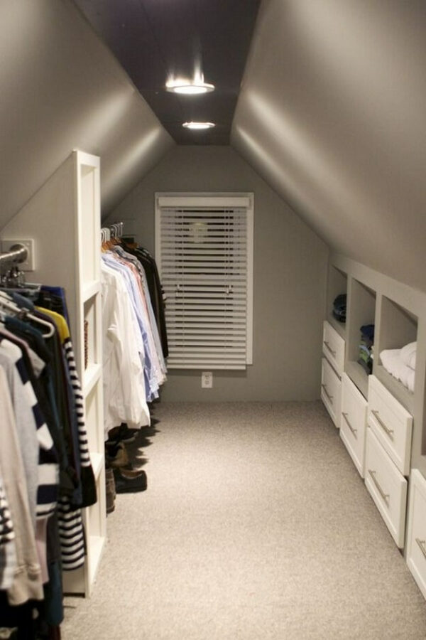 attic closet organization ideas