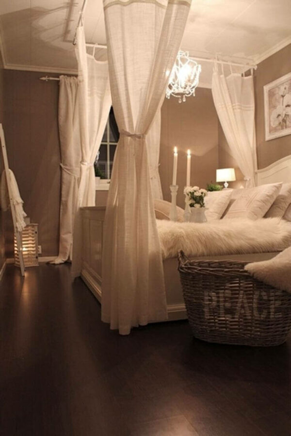 romantic ideas in bedroom