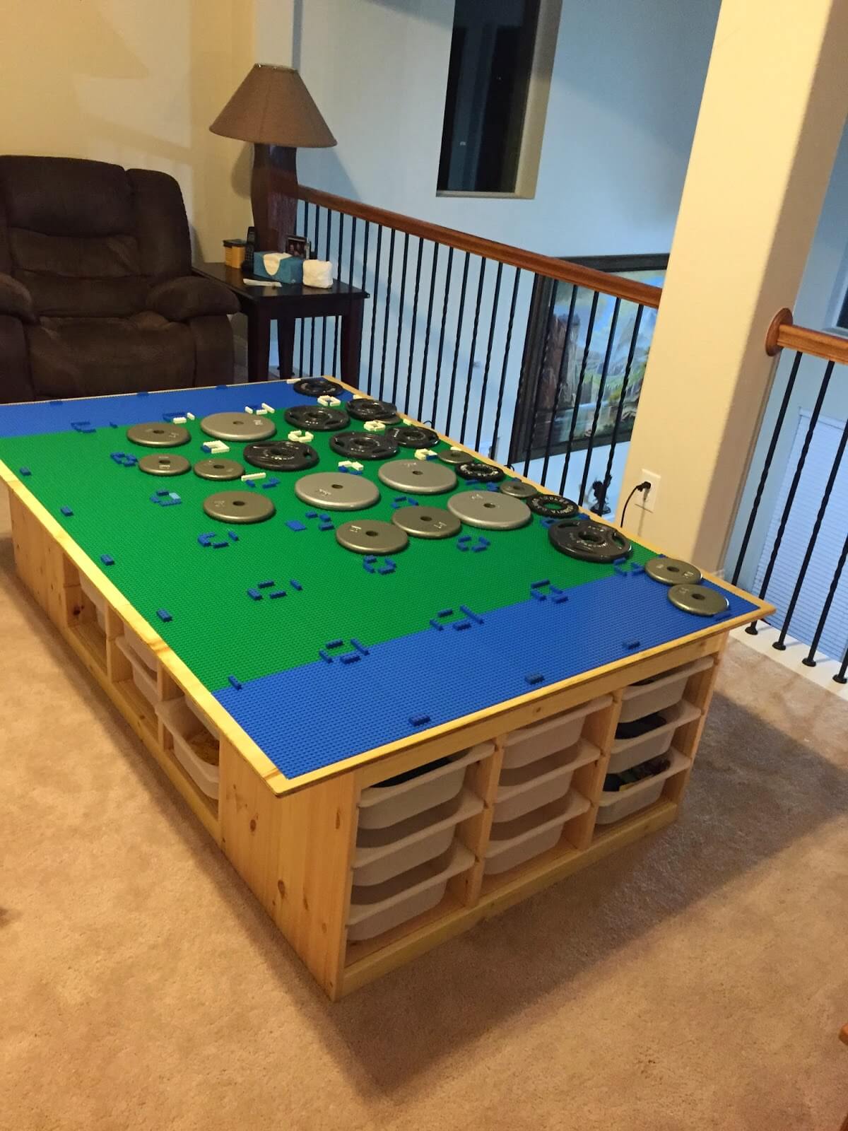Lego Table Goes