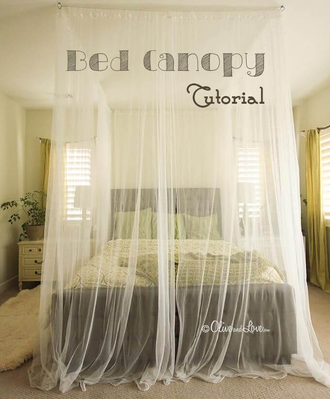 diy canopy bed ideas