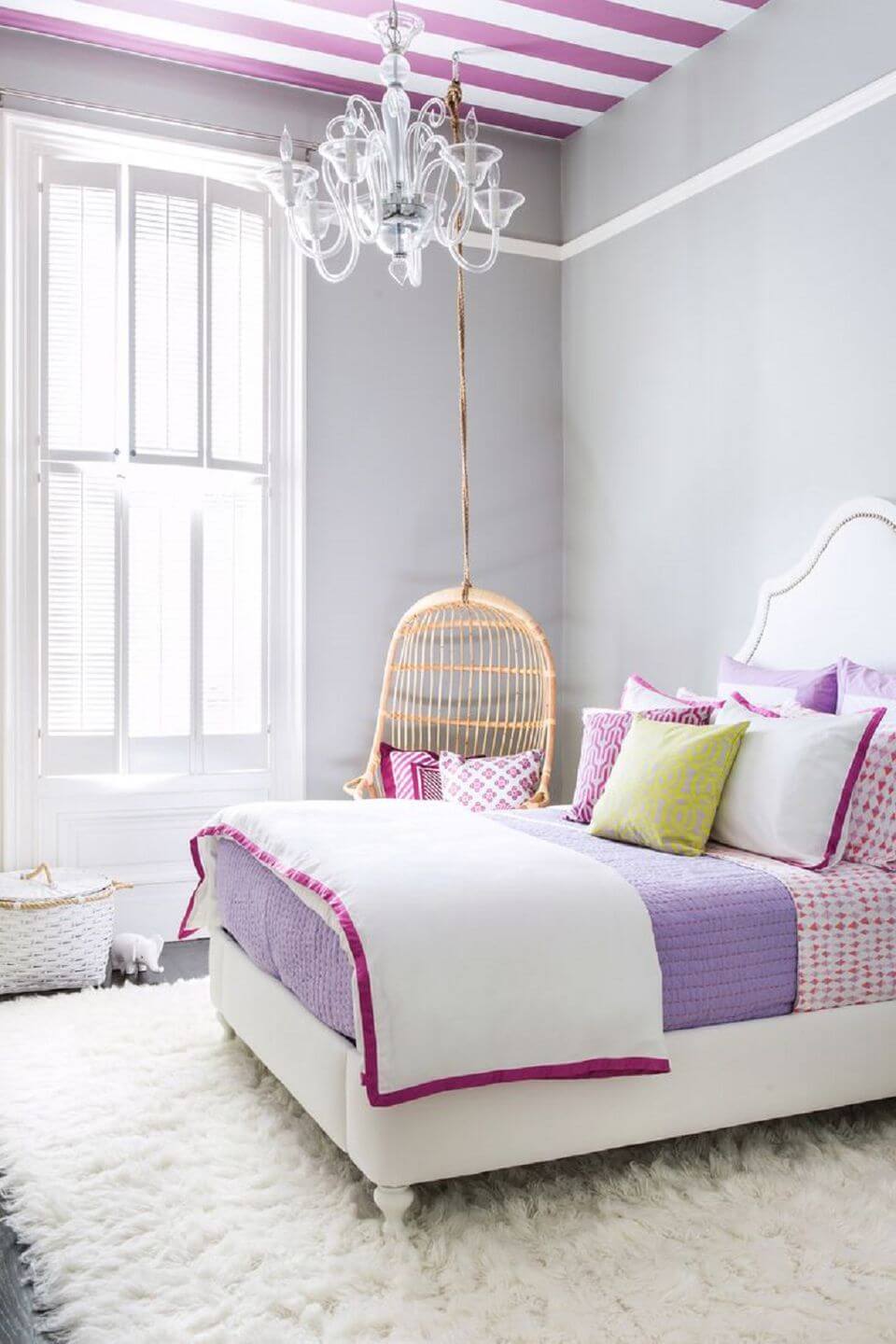 girl bedroom ideas purple