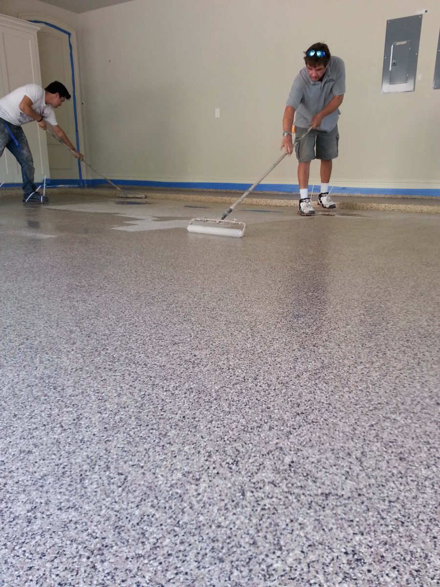 Basement flooring paint