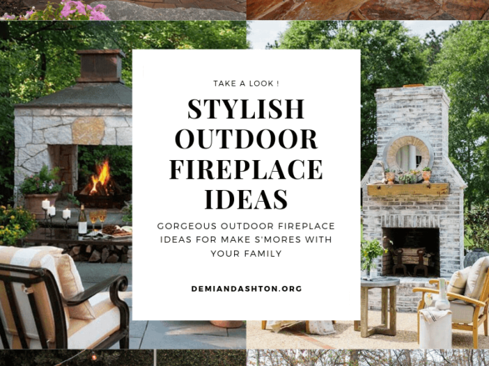 17 Amazing Outdoor Fireplace Ideas To Make S'mores With Your Family ...