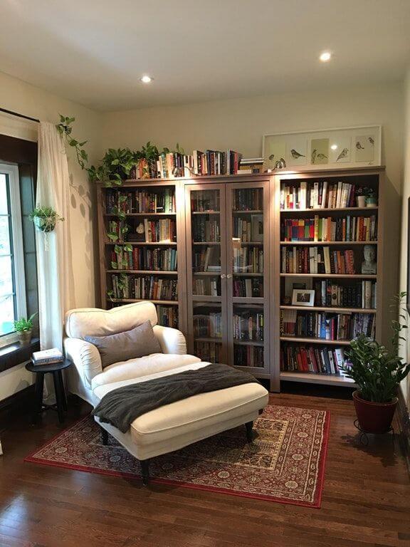 home library bookshelf ideas