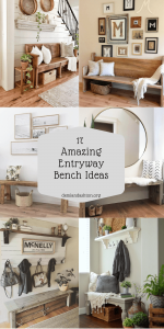 Amazing Entryway Bench Ideas