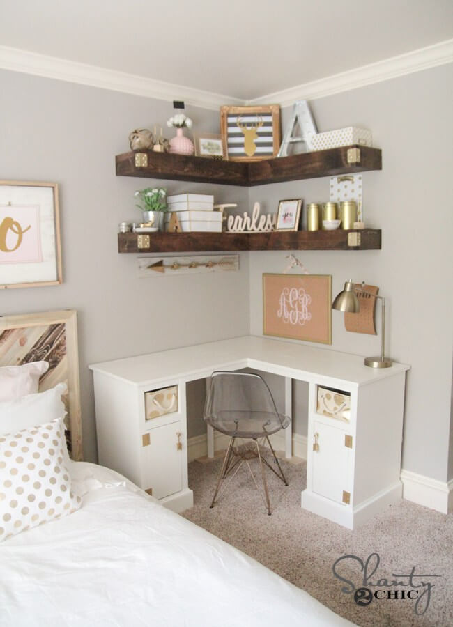 small bedroom storage ideas on a budget