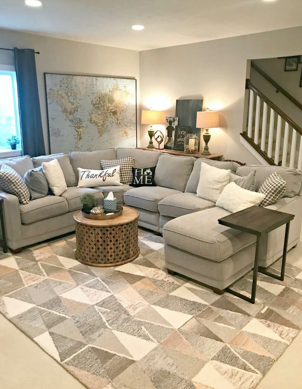 living room area rug ideas