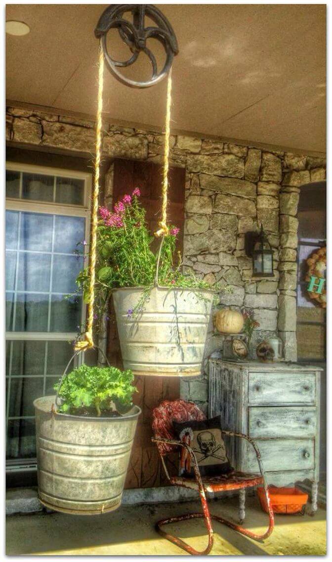 front door flower pot ideas