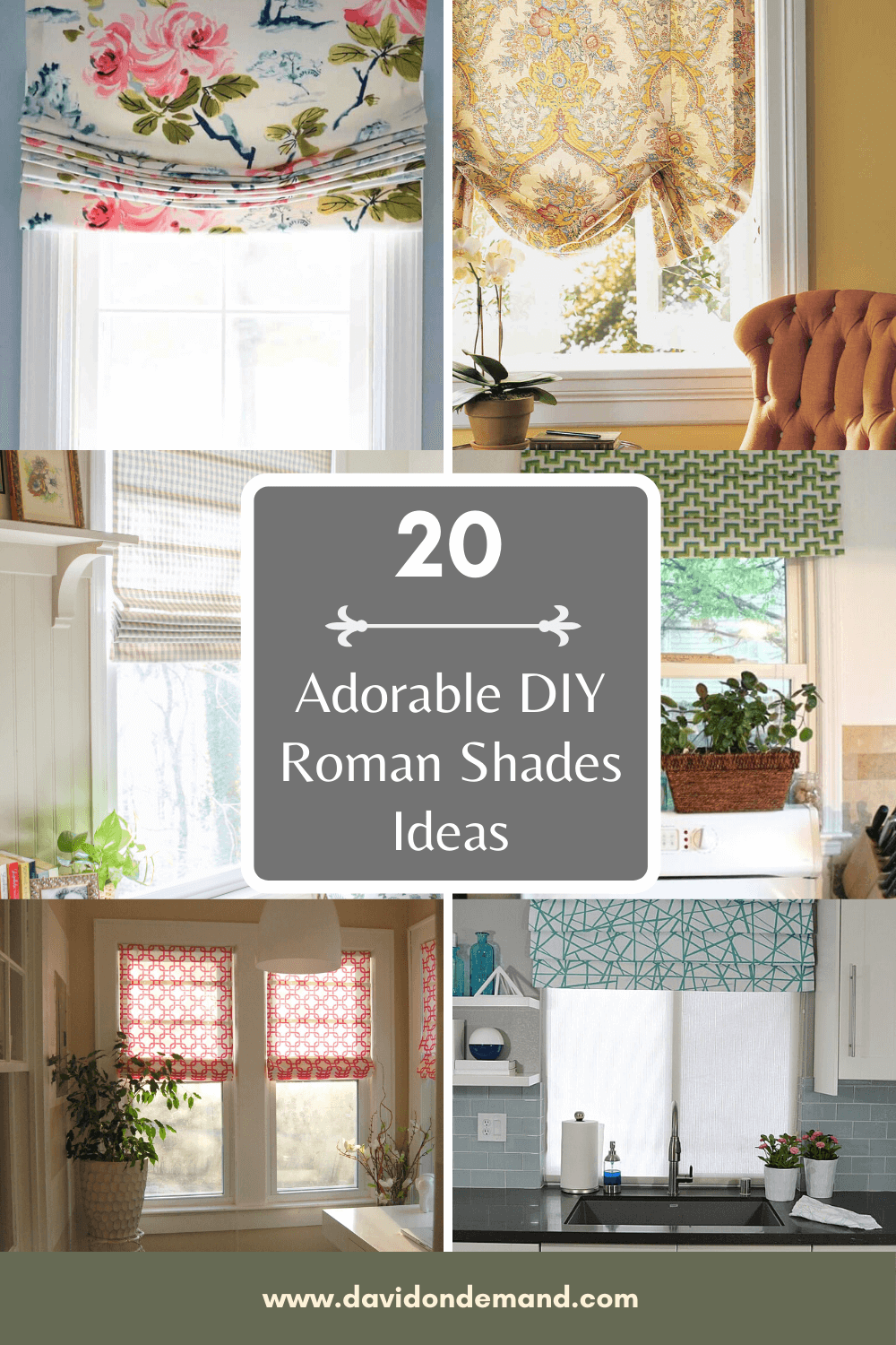 Adorable DIY Roman Shades Ideas Spruce Up Your Room David On Blog