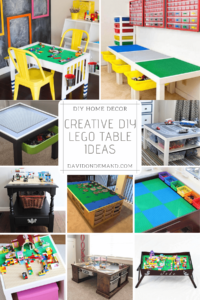 Creative DIY Lego Table Ideas