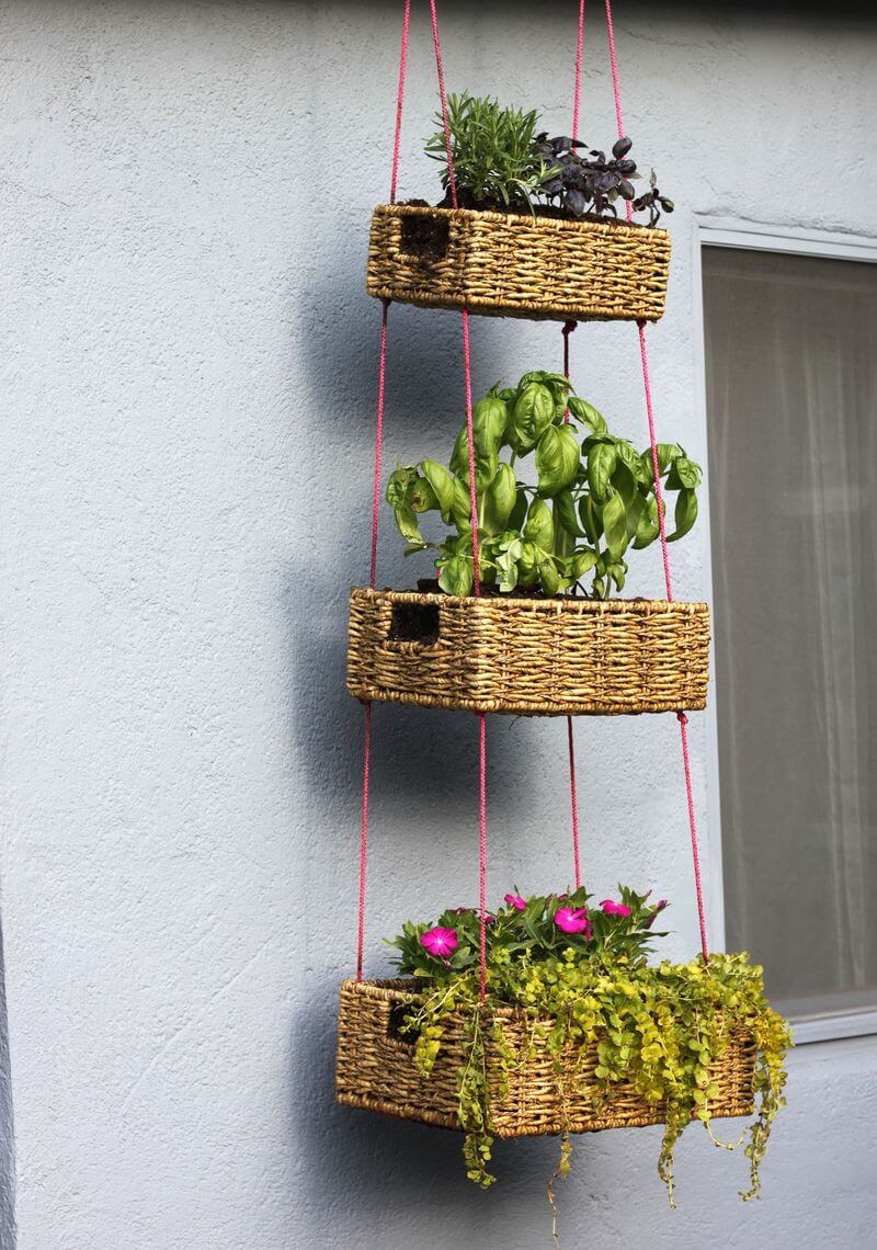 Diy Hanging Basket Garden