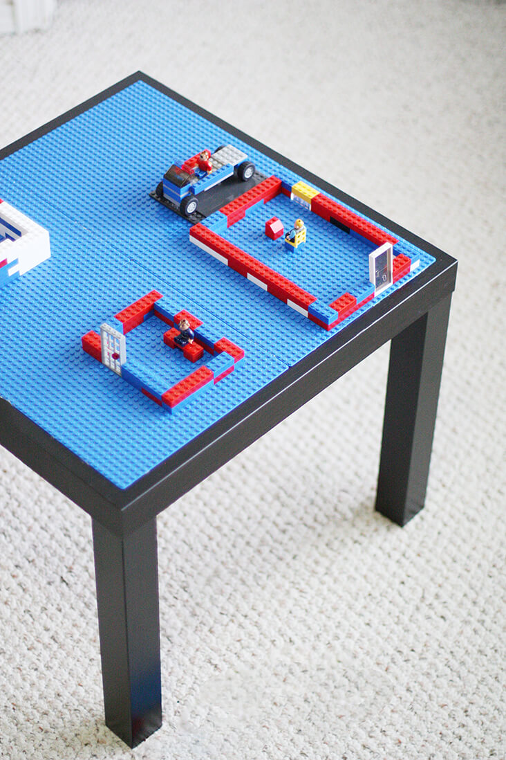  plateau de table lego bricolage 
